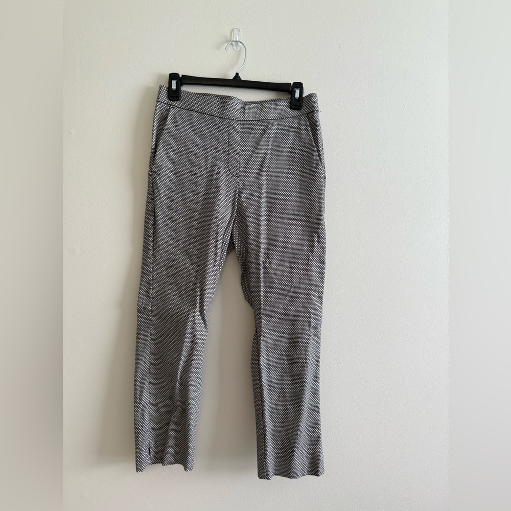 Jules & Leopold Women’s Black and White Patterned Dress Pants